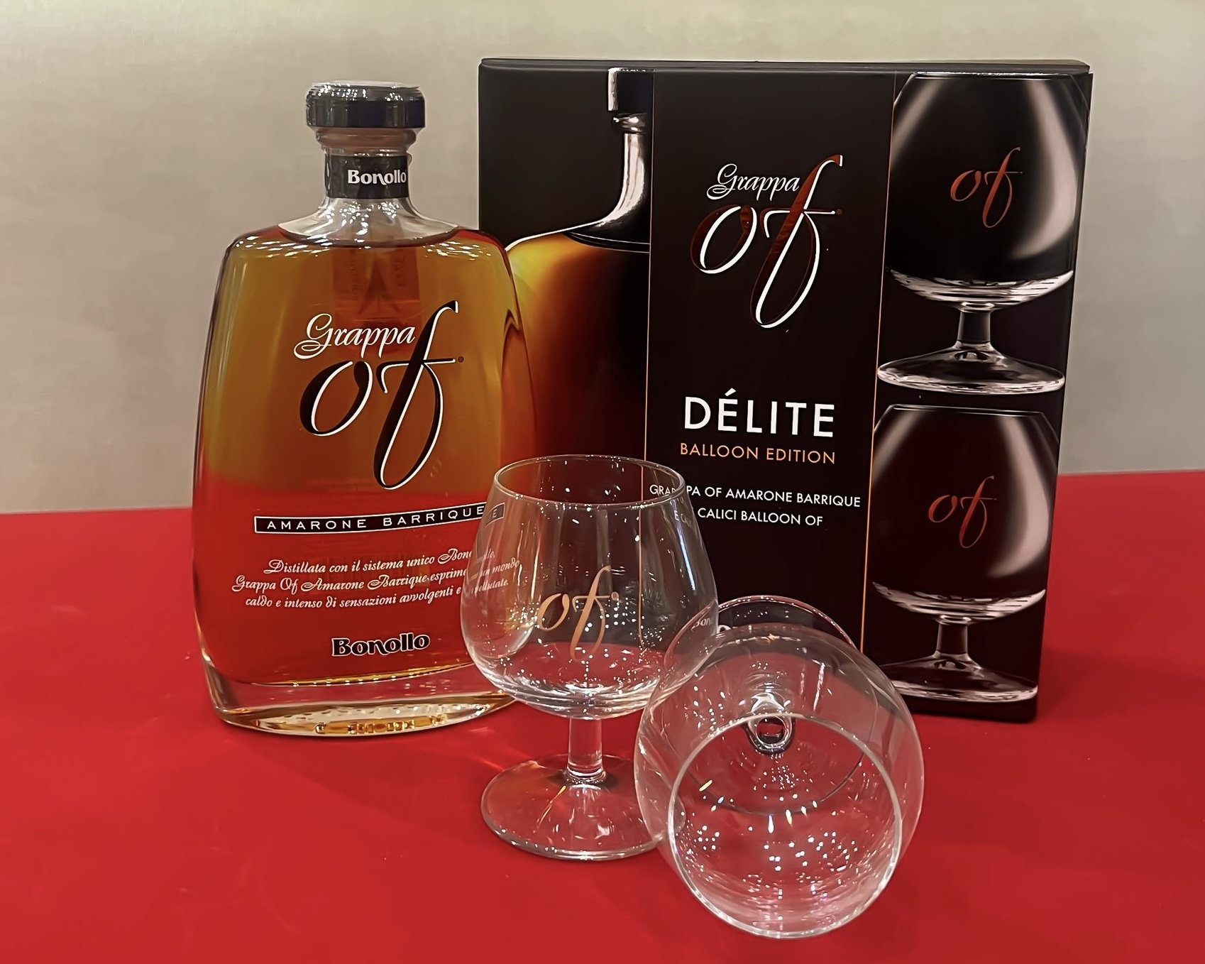 Grappa OF Amarone Barrique – DéLite Balloon Edition | 350 ml